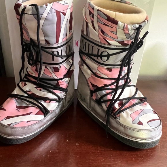 Emilio Pucci Snow Boots 38-40 - Picture 9 of 12